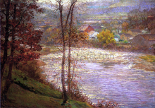 Morning on the Whitewater, Brookille, Indiana